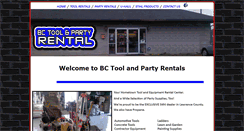Desktop Screenshot of bctoolrental.com